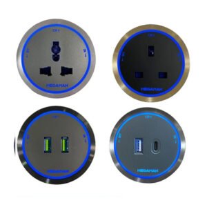 POWER TRACK SOCKET-ROUND